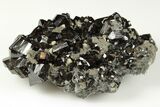 Gemmy Cassiterite Crystal Cluster - Viloco Mine, Bolivia #192180-1